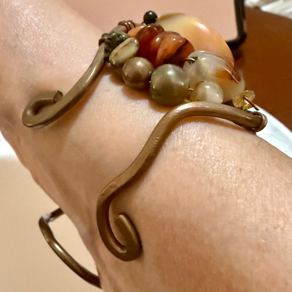 Funky Chunky Multi-Stone Bracelet - Picture 2 of 16